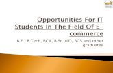 Opportunties for it students