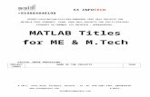 Matlab IEEE 2014 titles_IEEE 2014 PROJECTS FOR ME/BE/B.TECH STUDENTS. FINAL YEAR 2014 PROJECTS FOR CSE/IT/ECE/EEE/ STUDENTS IN CHENNAI (S3 INFOTECH : 09884848198).