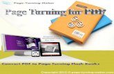 How to make Flash page flip book from PDF