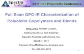 SPE2011 Full Scan GPC-IR Characterization Of Polyolefin Copolymers And Blends-2-22-2011