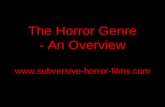 The Horror Genre   An Overview - visit my site