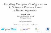 Handling Complex Configurations in Software Product Lines: a Tooled Approach