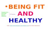 FIT AND HEALTHY PPT FOR USE IN SCIENCE LESSONS