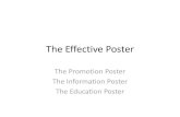The Effective Poster (v1) Attention, Information, Instruction