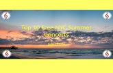 Top 10 Free NYC Summer Concerts