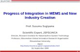 Progress of Integration in MEMS and New Industry Creation