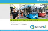 Final ENERQI presentation, public transport and quality improvement