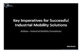 Australian CIO Summit 2012: Key Imperatives for Successful Industrial Mobility Solutions by Aldo Grech, CEO, AirData