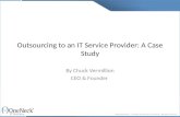 Outsourcing to an IT Service Provider: A Case Study