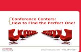 Conference Centers: How to Find the Perfect One!