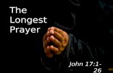 081102   The Longest Prayer   John 17 1 26   Dale Wells