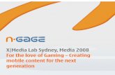 Media '08 Sydney Keynote
