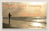 Amateur sport fishing