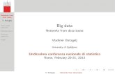 V. Batagelj - Big data Networks from data bases