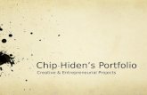 Chip hiden's portfolio 2011 (compressed for power point)