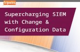 Supercharging SIEM with Change & Configuration Data