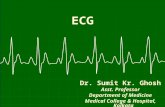 ECG Final Proff.Sumit Kr Ghosh Dept of Internal Medicine Medical College 88 College Street Kolkata