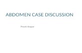 Abdomen and liver case presentation by PG