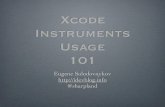 Yevgeniy Solodovnikov xcode instruments_usage