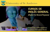 Curso inglés en St Andrews, Escocia