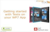 Getting started with Windows Phone 7 and unit test