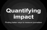 #ONA12: How to better measure the impact of journalism