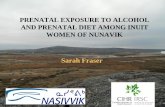 Prenatal Exposure to Alcohol and Prenatal Diet Among Inuit Women of Nunavik
