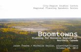 Boomtowns: Planning for Resource Regions in Northern Canada