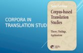Corpora in Translatıon Studies