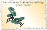 Earthlite Avila II- portable massage chair review