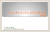 How to Audit website in SEO