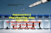 Prevention and vaccine pediatrics