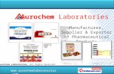 Aurochem Laboratories (I) Private Limited Maharashtra India