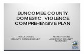 Buncombe County Domestic Violence Comprehensive Plan
