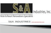 S&A Industries - Five-Star hotel renovation