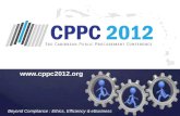 CPPC 2012 Media Launch 7th September 2012