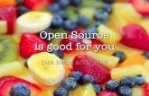 Open Source is good for you