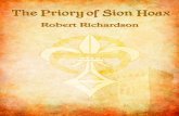 The Priory of Sion Hoax by Robert Richardson