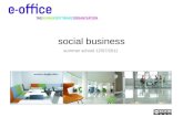 summerschool social business