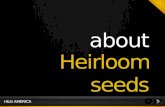 About Heirloom Seeds