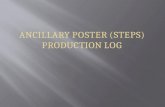 Ancillary poster (steps) production log 12