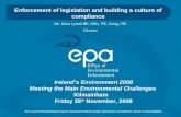 Enforcement of Legislation and building a culture of compliance