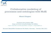 Collaborative Modeling of Processes and Ontologies with MoKi