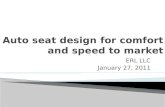 Auto Seat Design For Comfort And Speed To Market