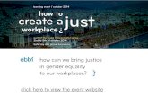 #Ebbfjustice how to bring gender equality to the workplace