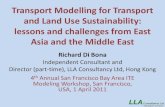 Transport Modelling For Transport And Land Use Sustainability   Lessons And Challenges From East Asia And The Middle East