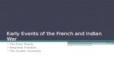 Ssed 411 early events of the french and indian war
