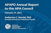 APAPO Council Update