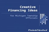 Creative financing for michigan township officials