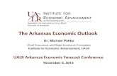 2013 Arkansas Economic Forecast - Michael Pakko